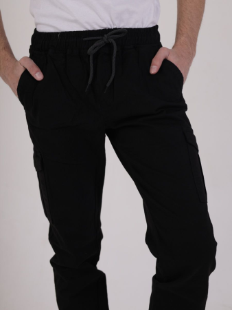 Брюки Джогеры артикул 681 Турция, NESET черный - интернет магазин Полигон