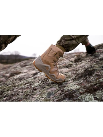 Ботинки тактические 1045, Warboots песочный - интернет магазин Полигон