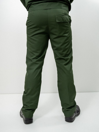 Костюм офисный длинный рукав, зеленый - интернет магазин Полигон