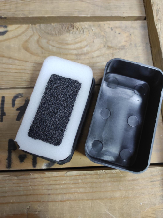 Губка СТАНДАРТ в ассортименте, черный - интернет магазин Полигон