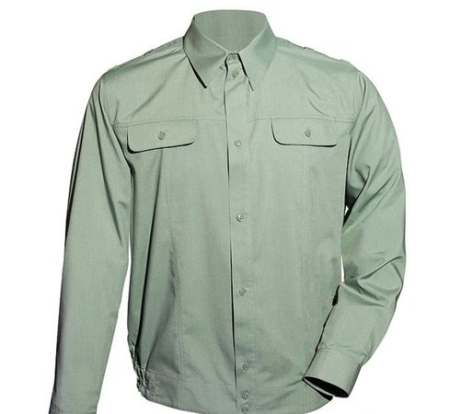 Рубашка форменная офицерская мужская, длинный рукав, оливковая - интернет магазин Полигон