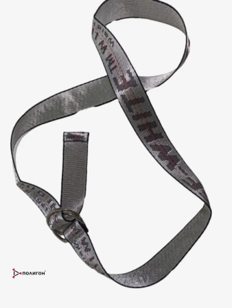 Ремень WHITE, серый - интернет магазин Полигон