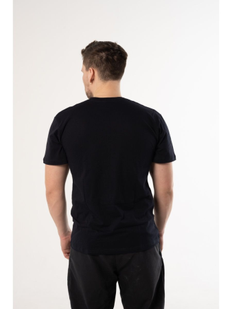 Футболка мужская Zа Победу!, черный, оранжевый - интернет магазин Полигон