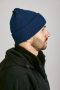 Шапка с отворотом 3-х нитка, синий - интернет магазин Полигон