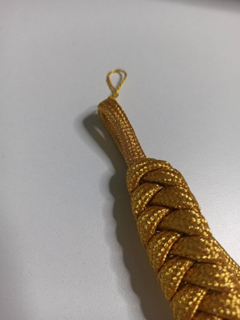 Аксельбант солдатский (уставной) "корейская нить", золотой - интернет магазин Полигон