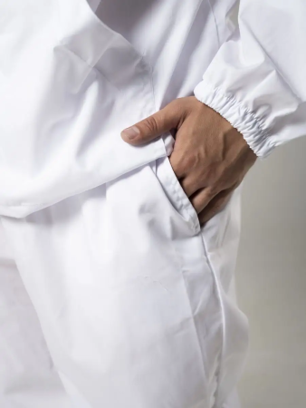 Маскхалат, цвет Белый, ткань ти-си - интернет магазин Полигон