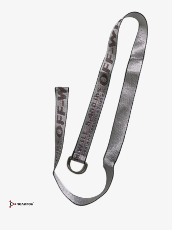 Ремень WHITE, серый - интернет магазин Полигон