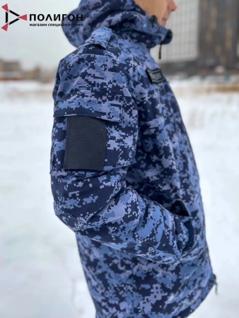 Костюм Росгвардия, синий, зима - интернет магазин Полигон