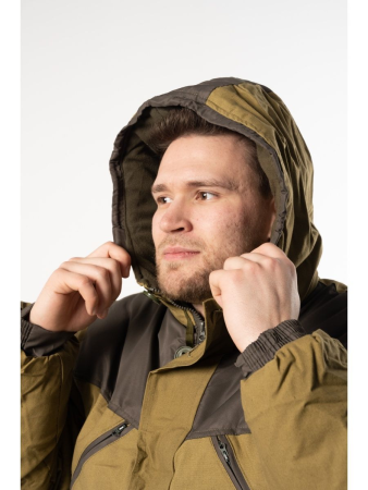 Костюм зимний Горка 6, цвет Хаки, ткань Палатка, ткань Гретта-Т - интернет магазин Полигон