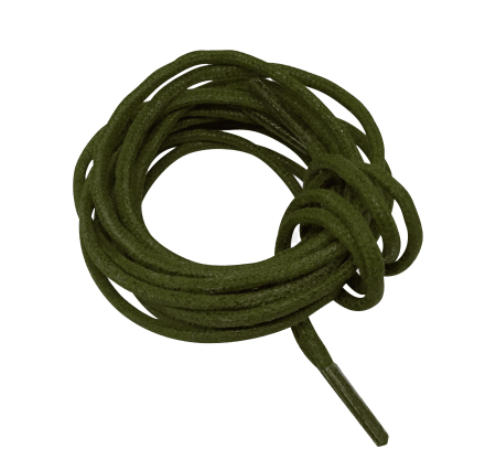 Шнурки для обуви, оливковый 1,9 м - интернет магазин Полигон