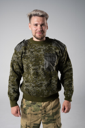 Джемпер, зеленый - интернет магазин Полигон