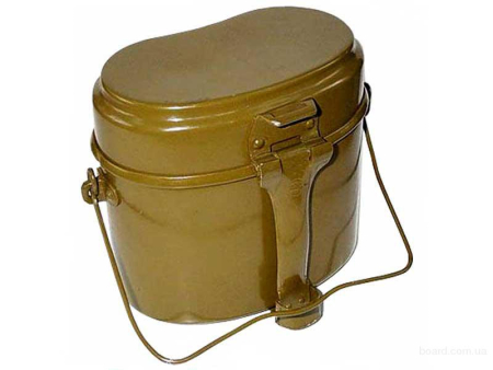 Котелок армейский, оливковый - интернет магазин Полигон