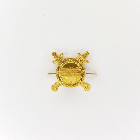Эмблема петличная Внутренняя служба, золотой, металл - интернет магазин Полигон