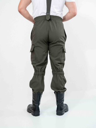 Костюм демисезонный MIOTOIN Т13Х (софтшелл/флис) цвет Хаки - интернет магазин Полигон