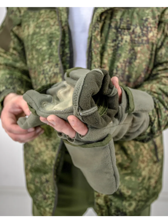 Перчатки-варежки защитного цвета СПН - интернет магазин Полигон